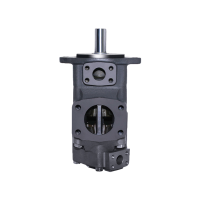 3525V25A17-01** - Пластинчатый нерегулируемый двухпоточный насос серии 3525V с рабочим объемом 81+55см3