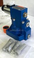 DBW20B2-5X/315CW220-50N9K4 - Предохранительный клапан Ду25 с давлением настройки до 315 бар, управление - X и Y - внутренние с разгрузкой B = открыт с электроуправлением W220