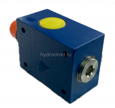 DBDS15G1X/100 - Предохранительный клапан прямого управления Ду15, давление регулировки до 100 бар, тип монтажа - резьбовой, элемент регулировки S = винт
