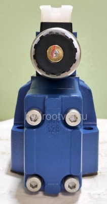 4WEH16G7X/6EG24N9ETK4/B10P4.5 - Гидрораспределитель с электроуправлением Ду16 схема G (64), напряжение G24, каналы управления ET - X и Y - внутренние