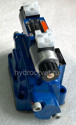 4WEH22D7X/6EW110N9K4 - Гидрораспределитель с электроуправлением Ду25 схема D (574А), напряжение W110, каналы управления X и Y - внешние